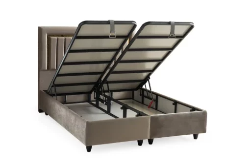 Lit-coffre Boxspring GÜZİDE GOLD – Image 2