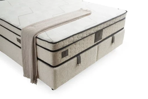 Lit-coffre Boxspring PELLA CREAM – Image 7
