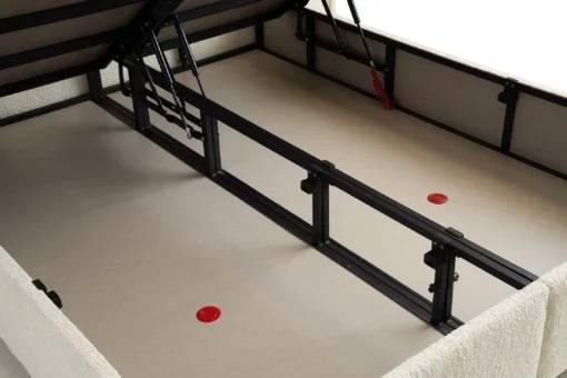 Lit-coffre Boxspring PELLA CREAM – Image 4