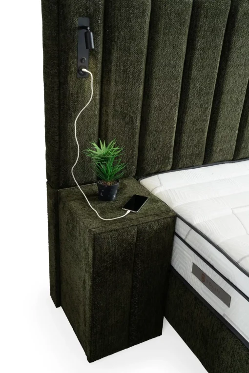 Lit-coffre Boxspring PELLA GREEN – Image 7