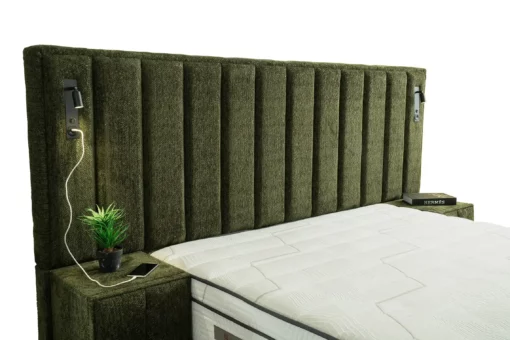 Lit-coffre Boxspring PELLA GREEN – Image 8