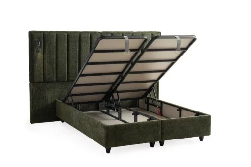 Lit-coffre Boxspring PELLA GREEN – Image 4