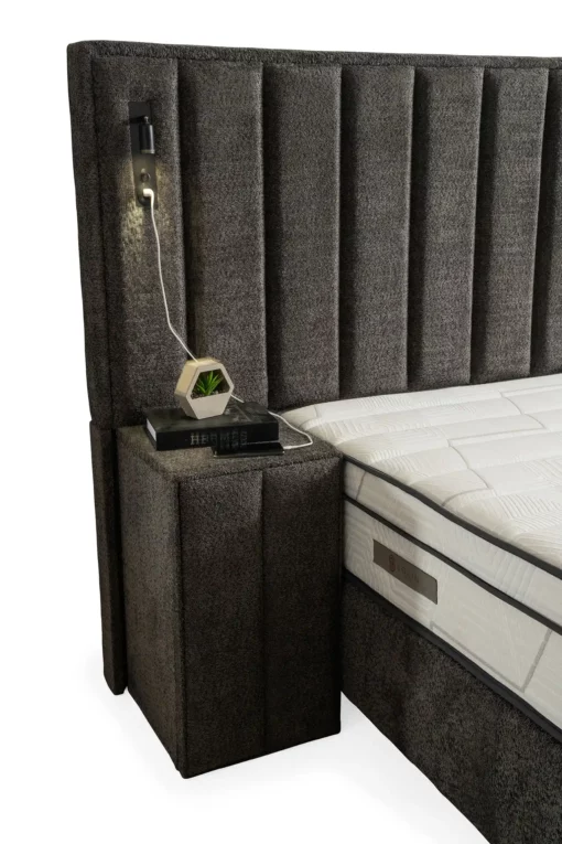 Lit-coffre Boxspring PELLA GREY – Image 6
