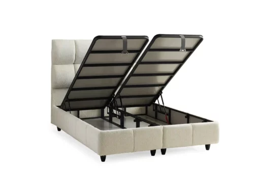 Lit-coffre Boxspring PUFFY CREAM – Image 5