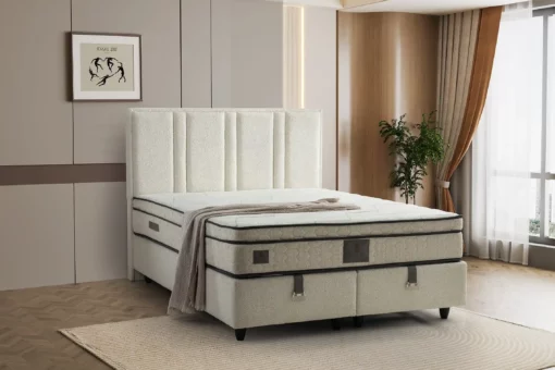 Lit-coffre Boxspring ZENA
