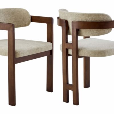 Chaise 'Eve' Cappuccino