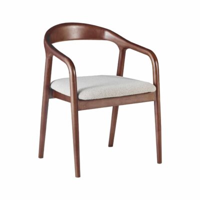 Chaise 'Nora' Dark Brown