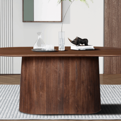 Table 'Miguel' Brun clair 200 cm