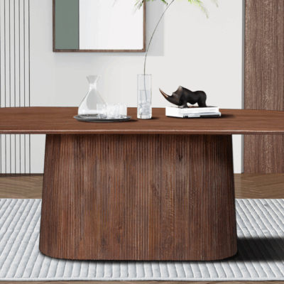 Table 'Miguel' Brun clair 230 cm