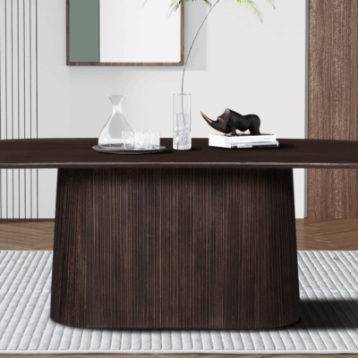 Table 'Miguel' Brun foncé 230 cm